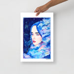 Galaxy Portrait Print
