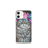 Flower Crown Cat iPhone Case