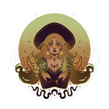 Autumn Earth Witch Bubble-free stickers