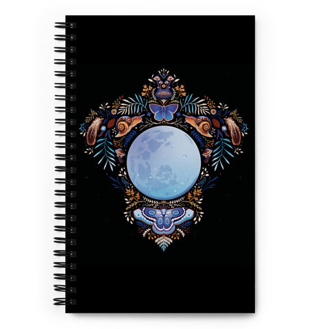 Moon Moth Spiral notebook